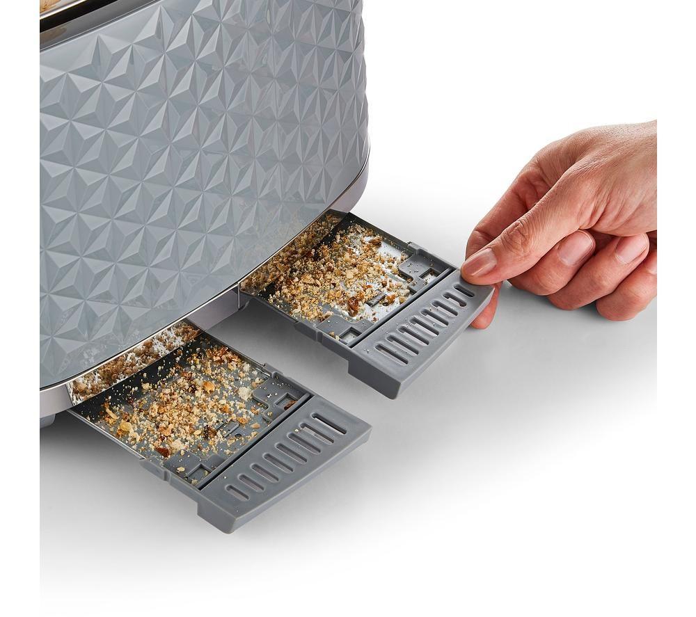 MORPHY RICHARDS Vector 248135 4-Slice Toaster - Grey image number 2 of 6