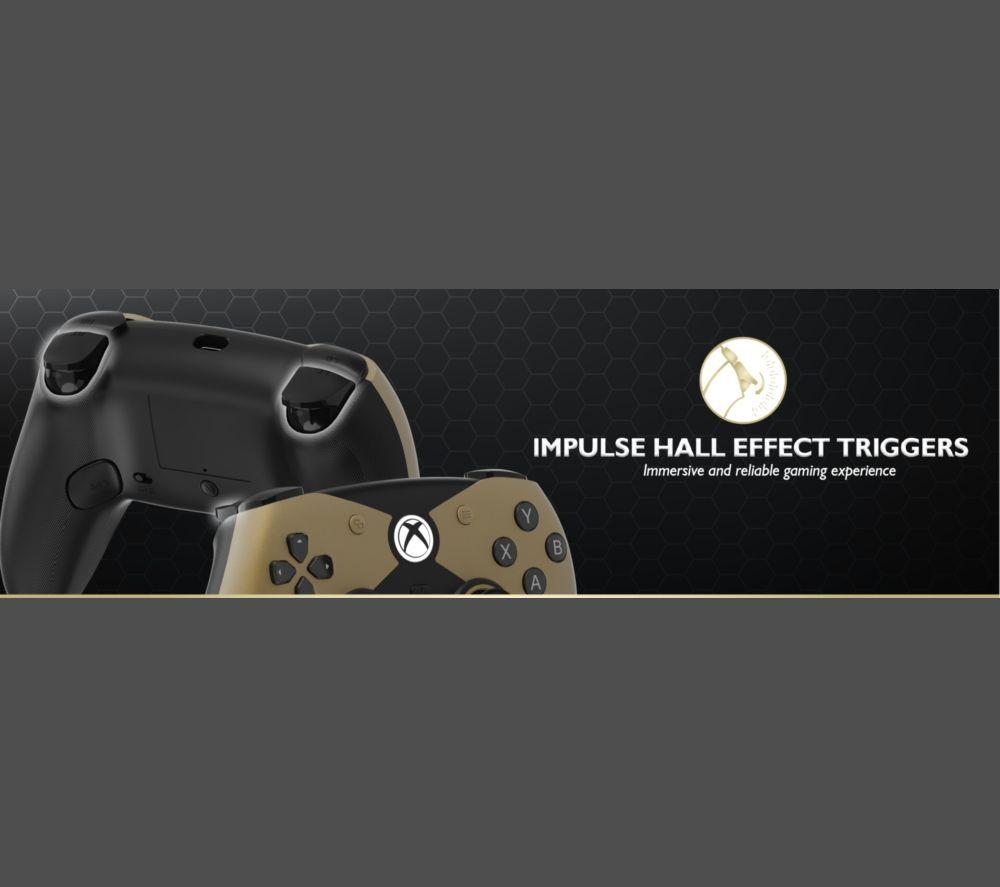 HYPERKIN Competitor Controller for Xbox One, Series X|S & PC - Gold & Black image number 2 of 9