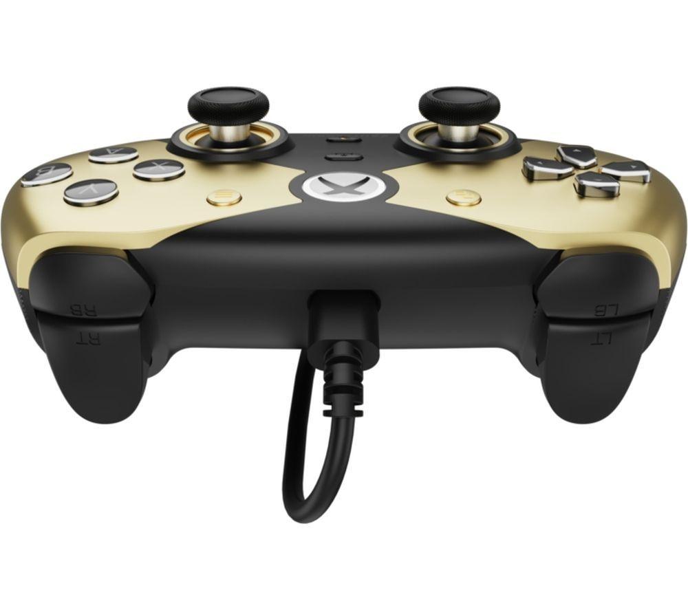 HYPERKIN Competitor Controller for Xbox One, Series X|S & PC - Gold & Black image number 8 of 9