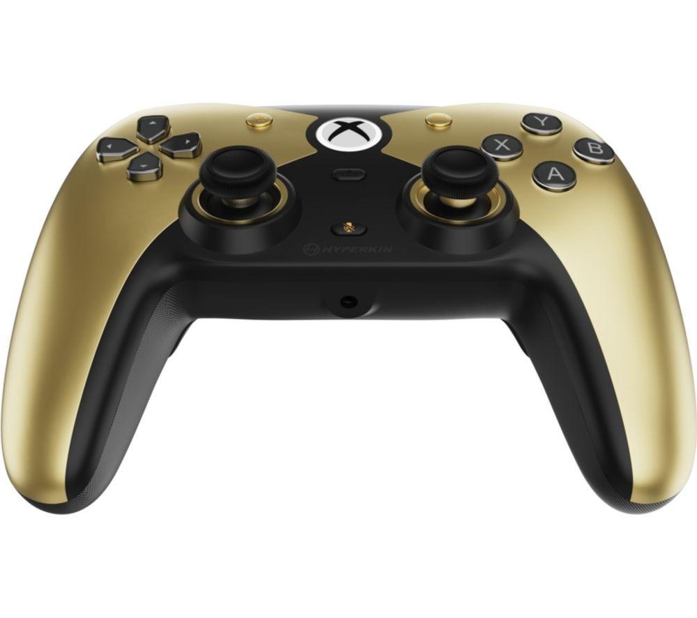 HYPERKIN Competitor Controller for Xbox One, Series X|S & PC - Gold & Black image number 9 of 9