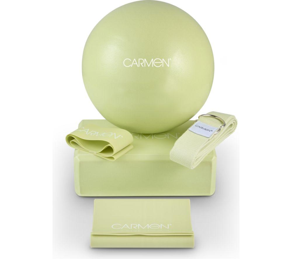 CARMEN 5-Piece Yoga Starter Kit - Green image number 2 of 8
