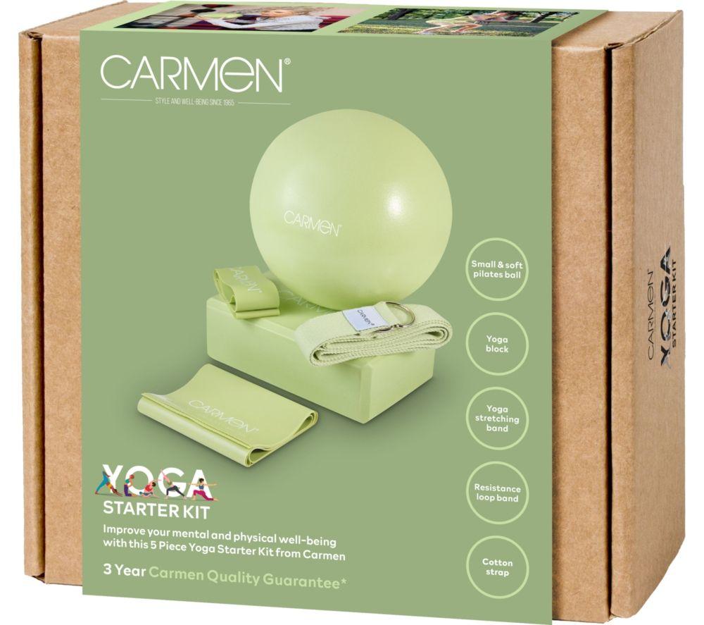CARMEN 5-Piece Yoga Starter Kit - Green image number 7 of 8