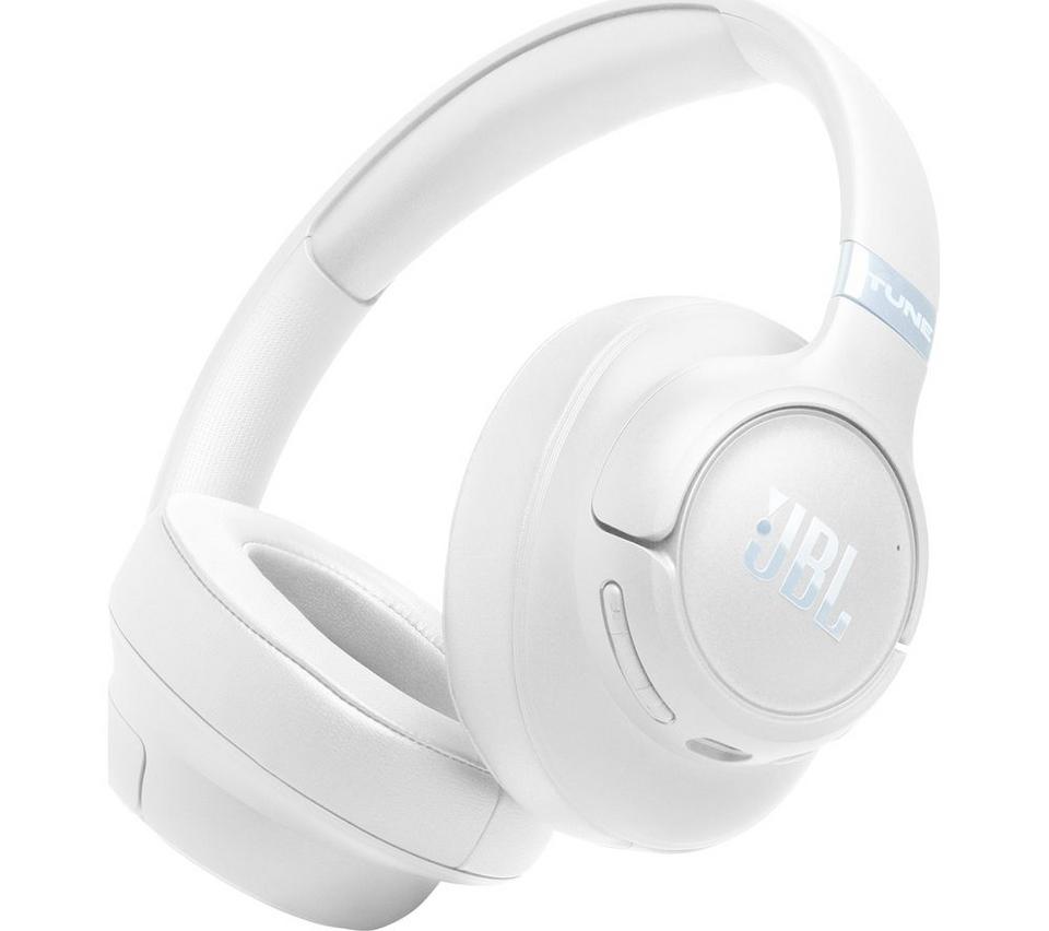 JBL Tune 780NC Wireless Bluetooth Noise-Cancelling Headphones - White