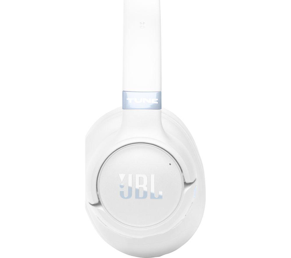 JBL Tune 780NC Wireless Bluetooth Noise-Cancelling Headphones - White image number 5 of 9