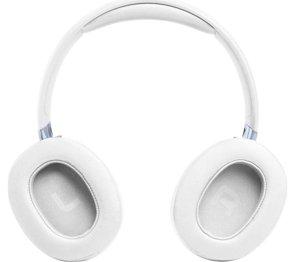 JBL Tune 780NC Wireless Bluetooth Noise-Cancelling Headphones - White image number 6 of 9