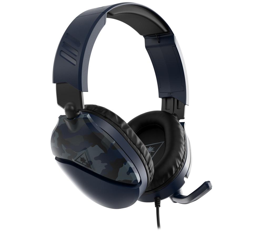 TURTLE BEACH Recon 70 Gaming Headset - Blue Camo image number 7 of 10