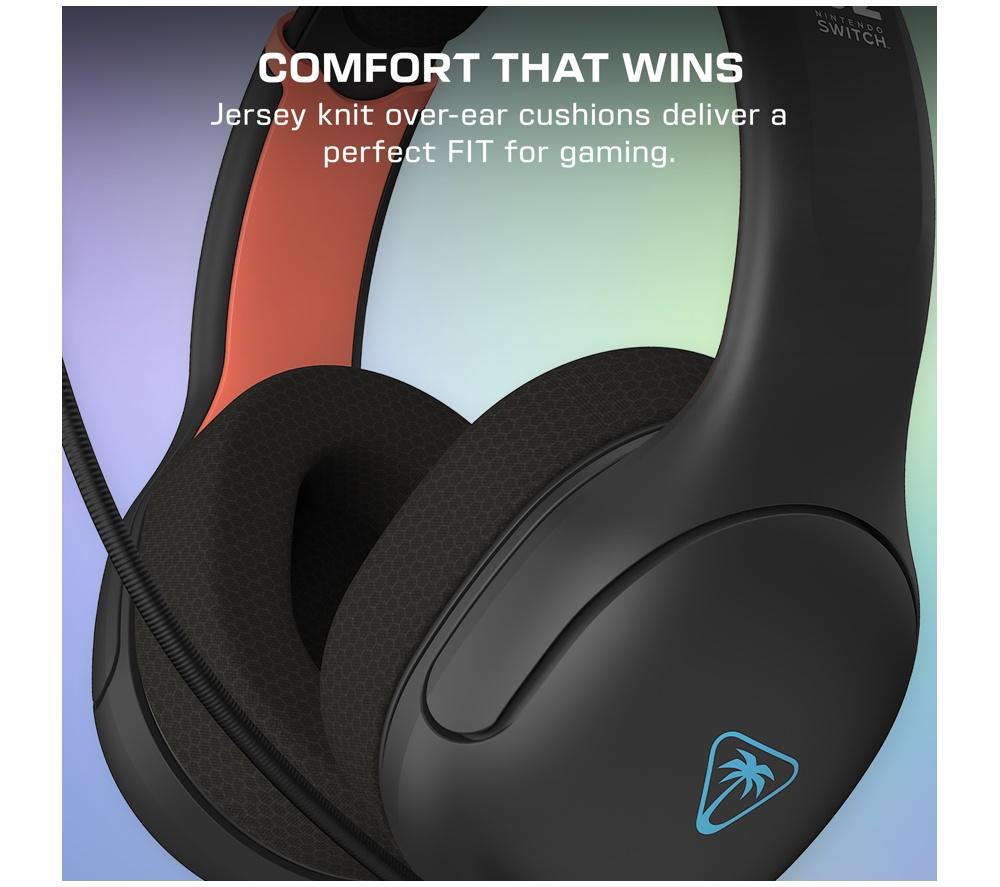 TURTLE BEACH Airlite Fit Gaming Headset for Switch 2 &ndash; Charcoal Black image number 4 of 10