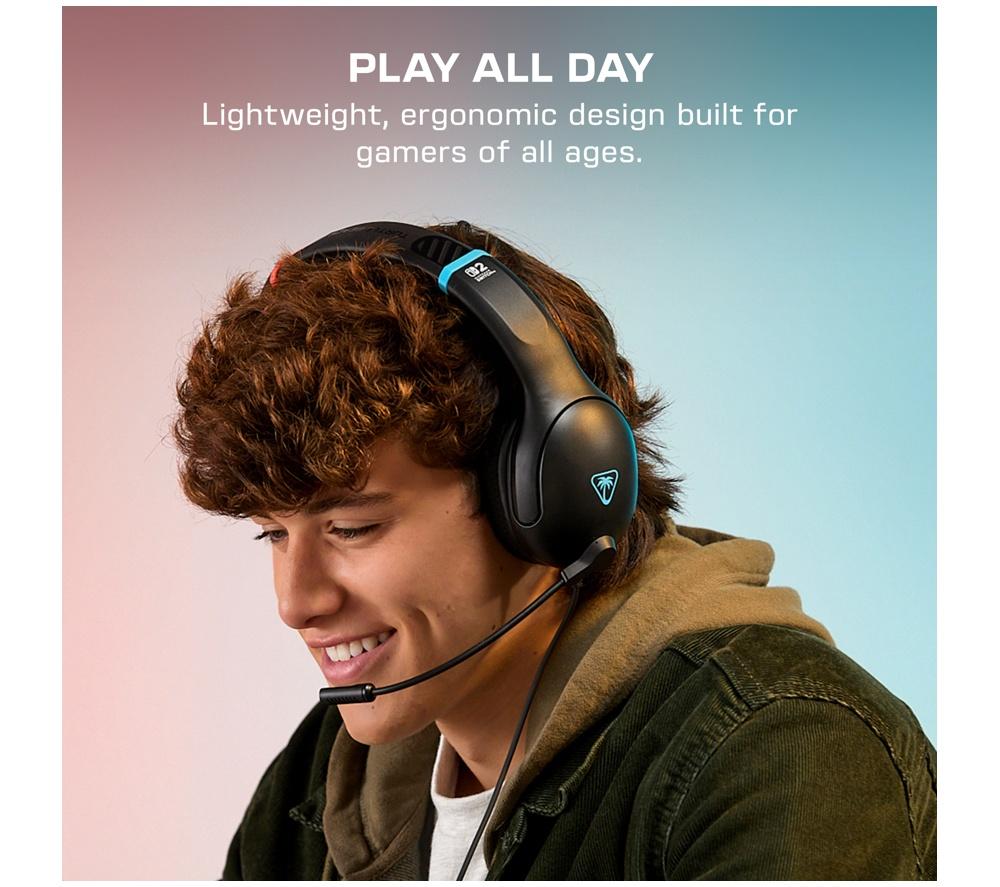 TURTLE BEACH Airlite Fit Gaming Headset for Switch 2 &ndash; Charcoal Black image number 7 of 10
