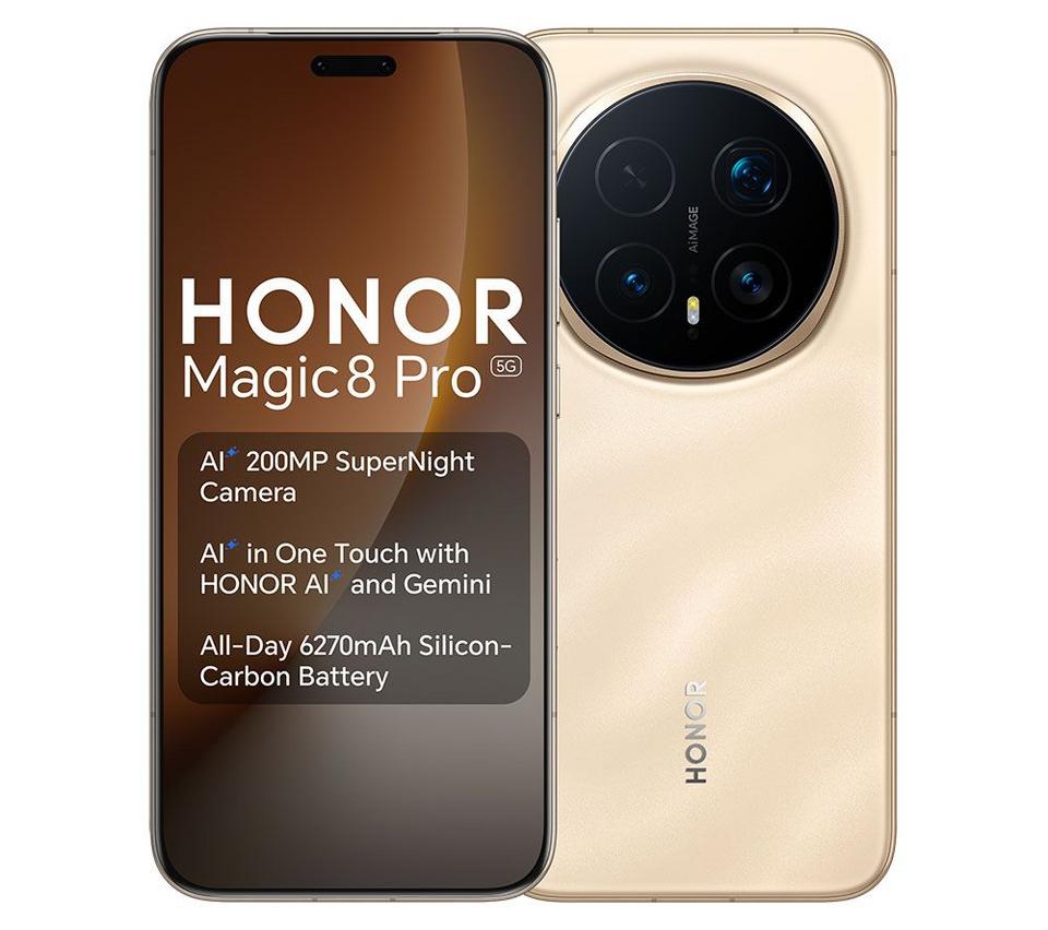 HONOR Magic8 Pro - 512 GB, Sunrise Gold