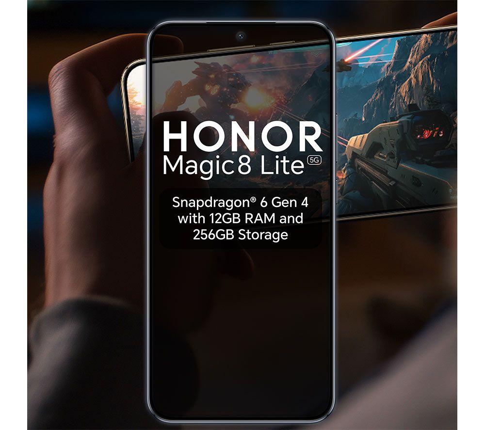 HONOR Magic8 Lite - 512 GB, Midnight Black image number 12 of 19