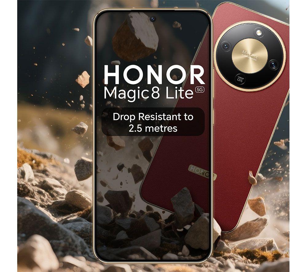 HONOR Magic8 Lite - 512 GB, Reddish Brown image number 3 of 11
