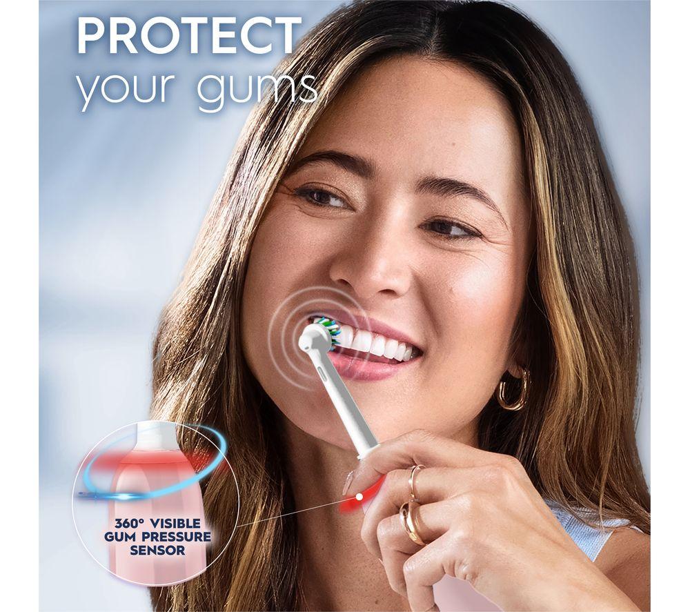 ORAL-B Pro 3 3500 Electric Toothbrush - Design Edition Pink image number 4 of 4