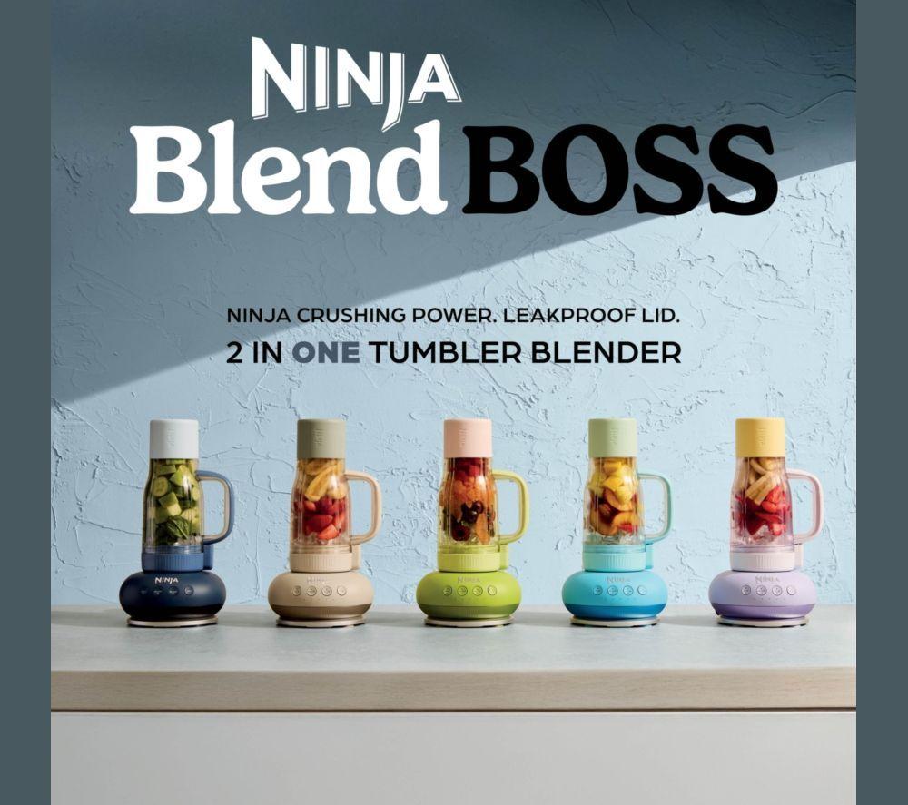 NINJA BlendBOSS DB351UKBL Tumbler Blender - Blue Raspberry image number 7 of 8