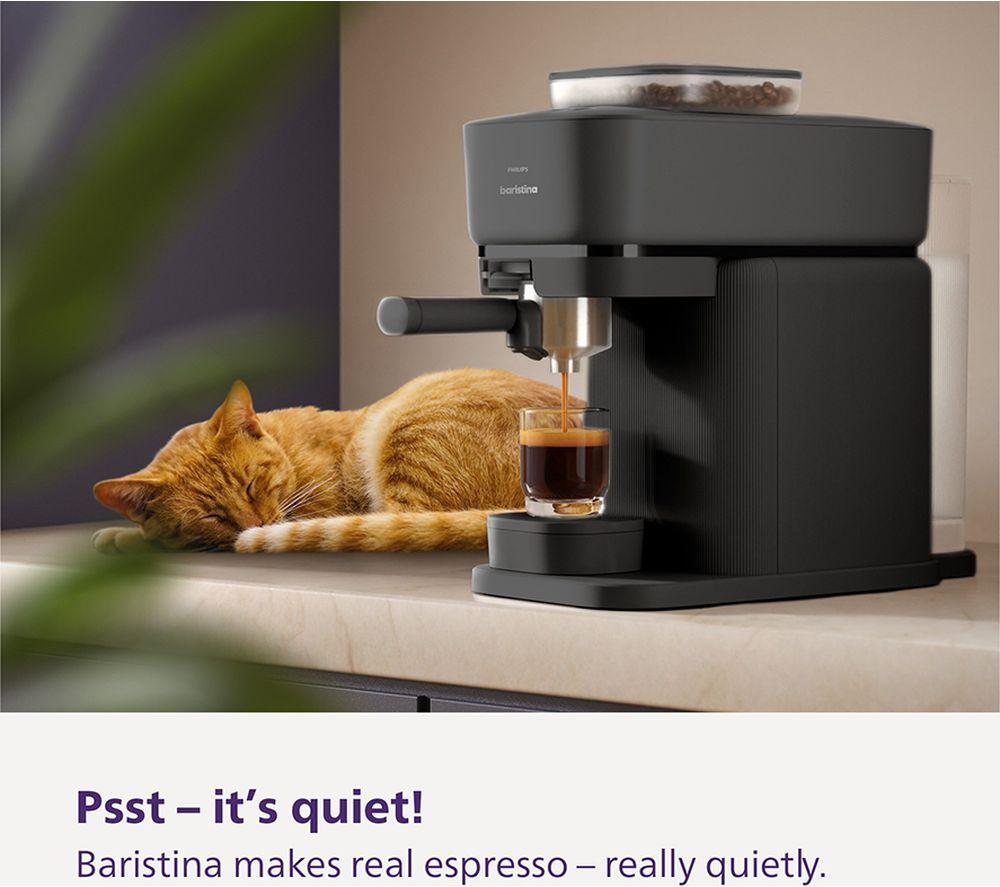 PHILIPS Baristina BAR303/60 Bean to Cup Coffee Machine - Black image number 4 of 12