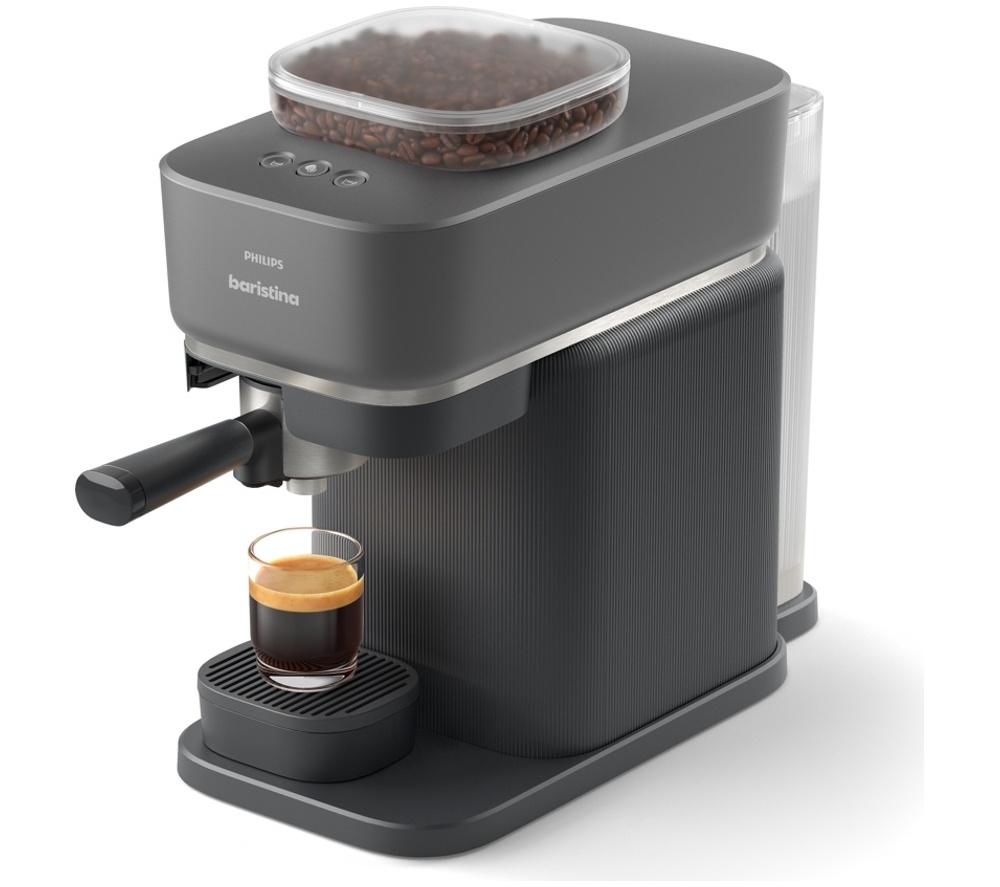 PHILIPS Baristina BAR300/60 Bean to Cup Coffee Machine - Black image number 2 of 11
