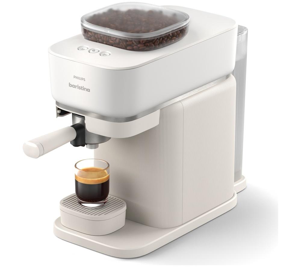 PHILIPS Baristina BAR300/00 Bean to Cup Coffee Machine - White image number 2 of 11