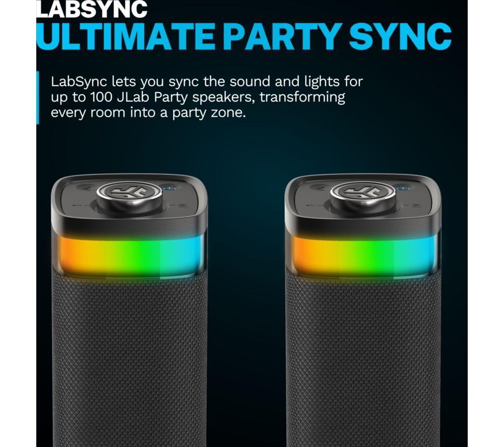 JLAB JBuds Party Portable Bluetooth Speaker - Black image number 4 of 8