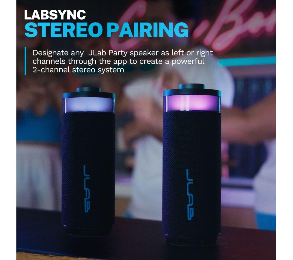 JLAB Go Party Portable Bluetooth Speaker - Black image number 5 of 10