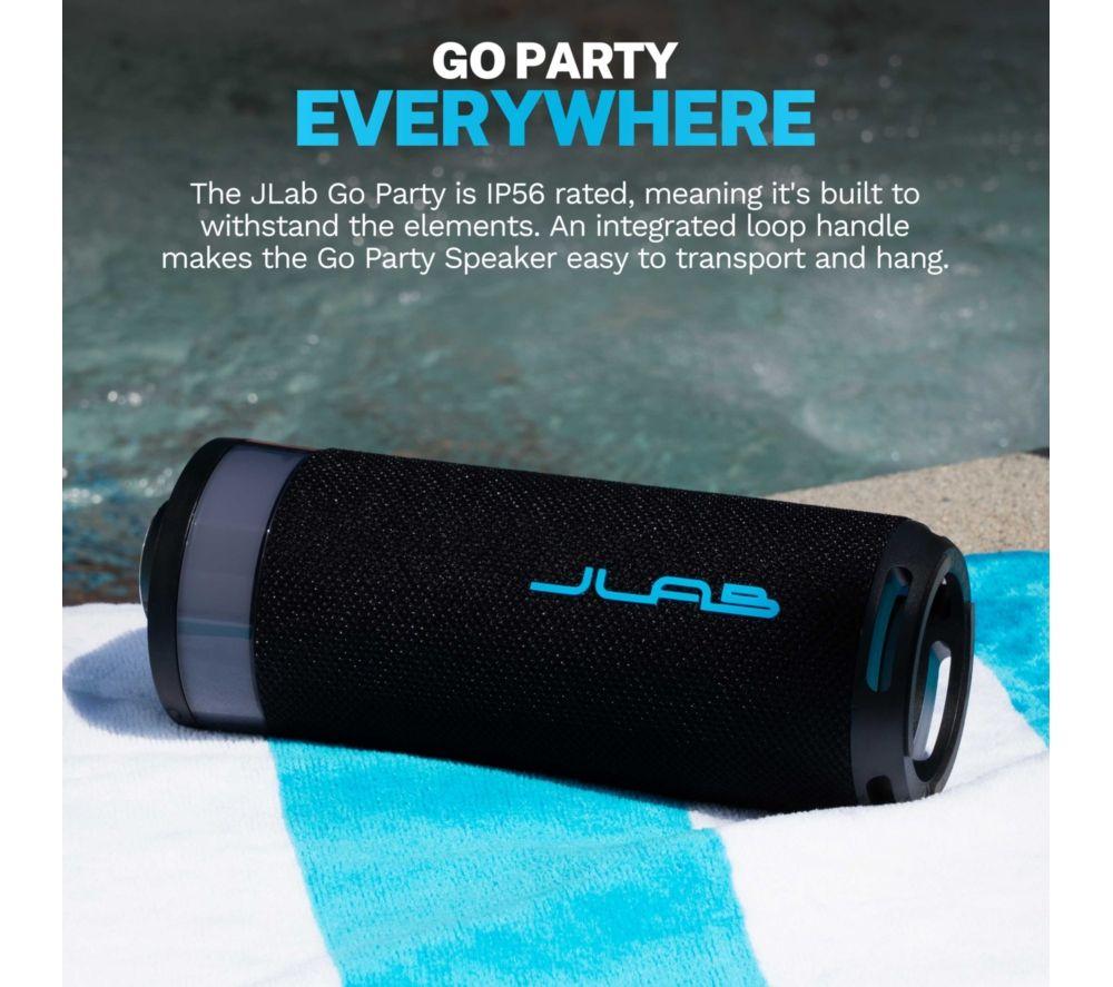 JLAB Go Party Portable Bluetooth Speaker - Black image number 6 of 10