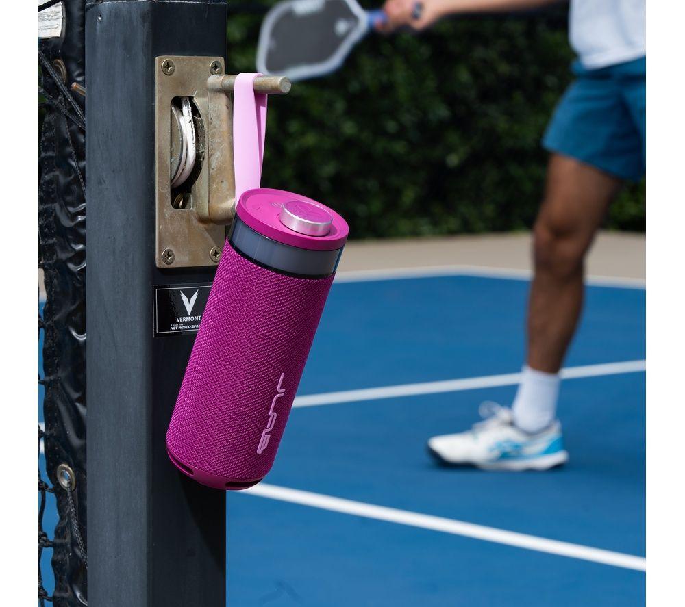 JLAB Go Party Portable Bluetooth Speaker - Mulberry image number 4 of 5