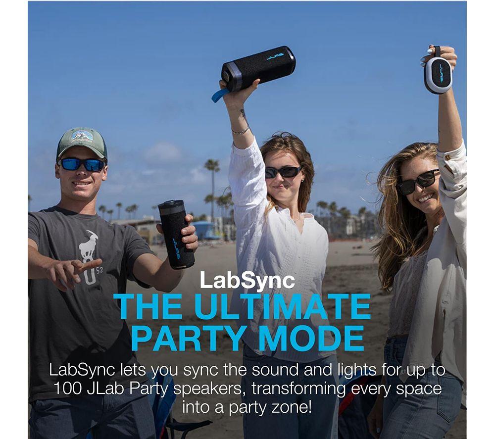 JLAB Go Party Portable Bluetooth Speaker - Navy image number 4 of 7
