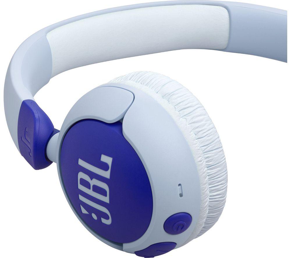 JBL Junior 320BT Wireless Bluetooth Kids Headphones - Blue image number 2 of 6