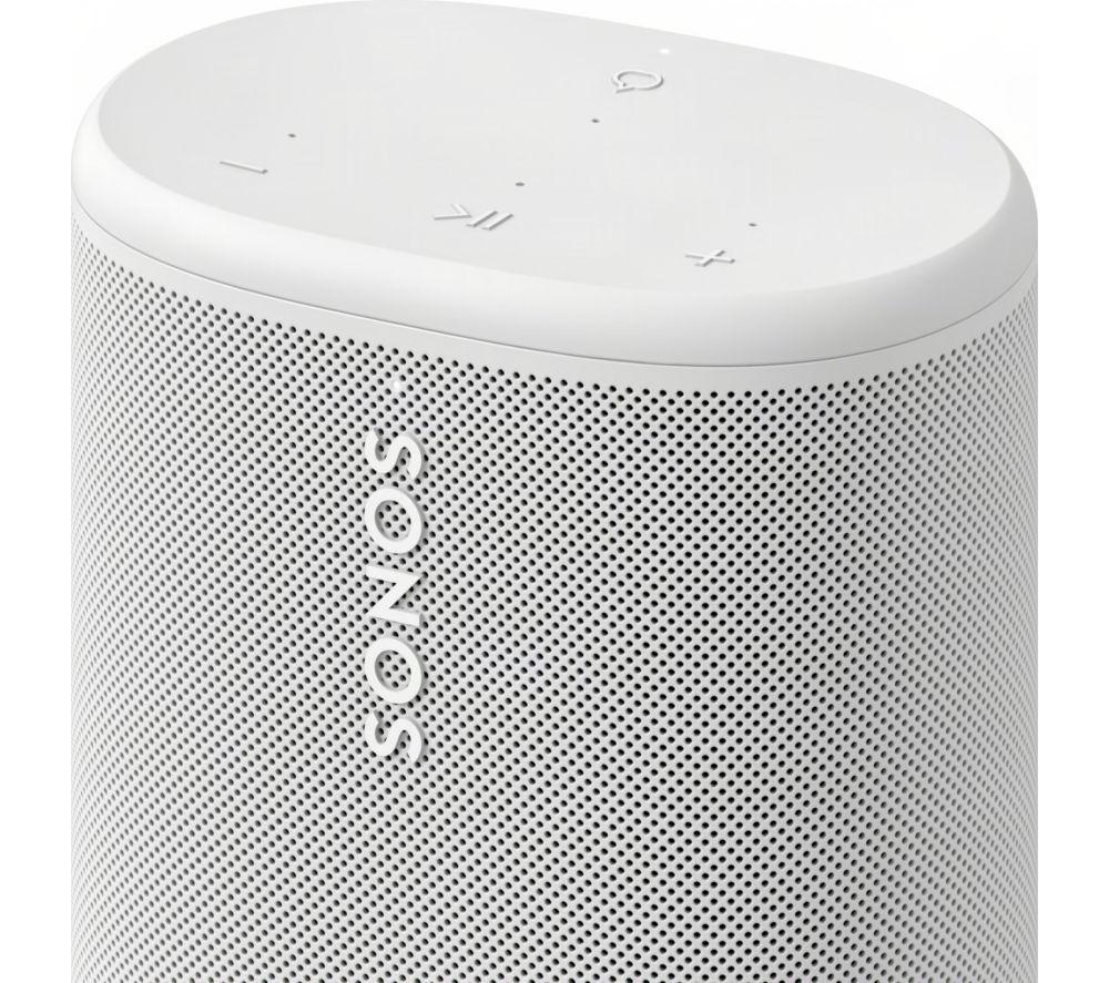 SONOS Play Portable Wireless Multi-room Speaker with Amazon Alexa - White image number 5 of 5