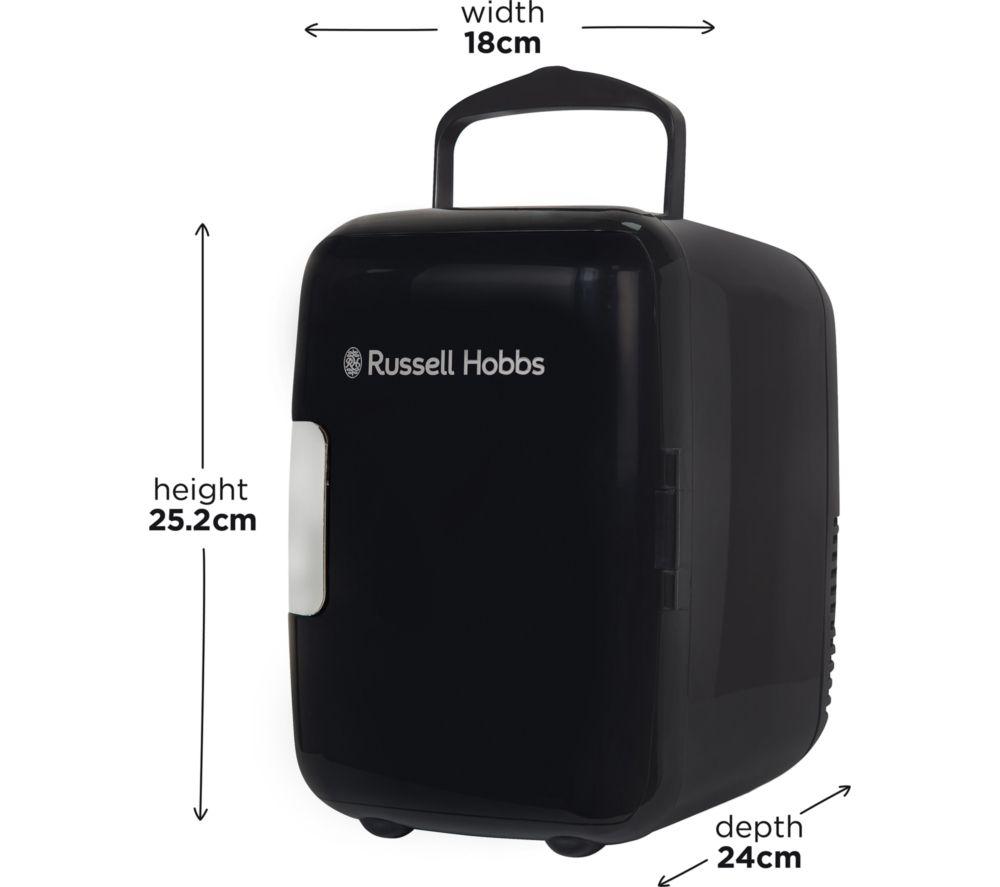 RUSSELL HOBBS Retro RH4CLR1001B Mini Cooler - Black image number 3 of 7