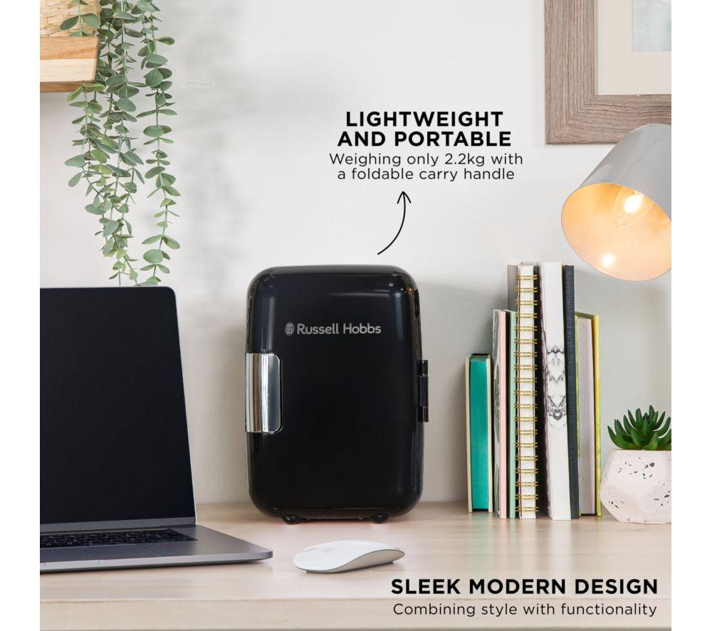 RUSSELL HOBBS Retro RH4CLR1001B Mini Cooler - Black image number 5 of 7