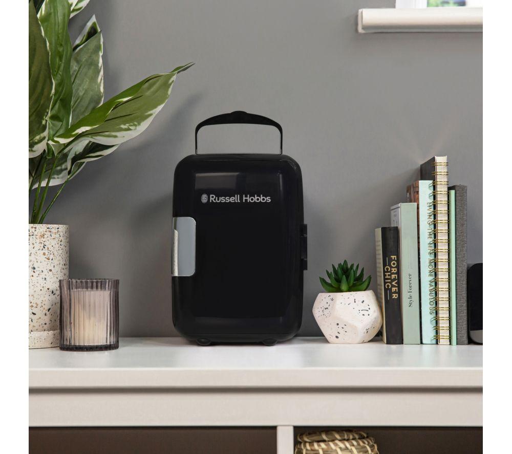 RUSSELL HOBBS Retro RH4CLR1001B Mini Cooler - Black image number 7 of 7