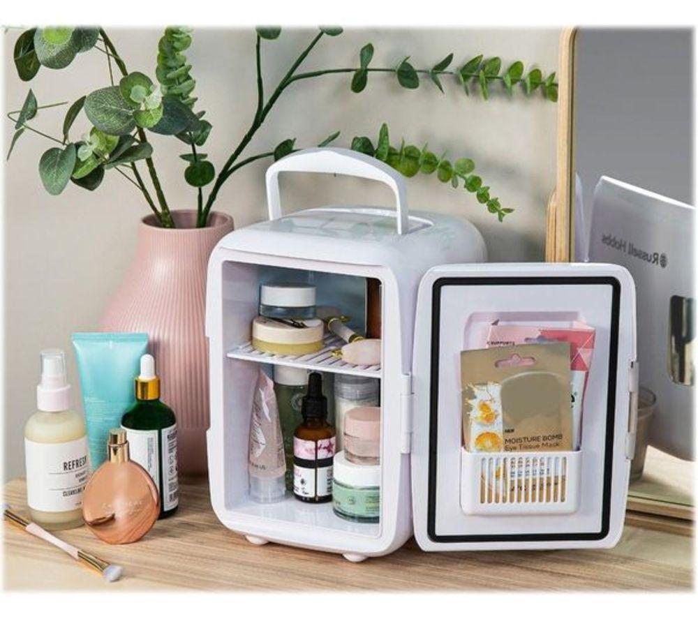 RUSSELL HOBBS Retro RH4CLR1001 Mini Cooler - White image number 4 of 9
