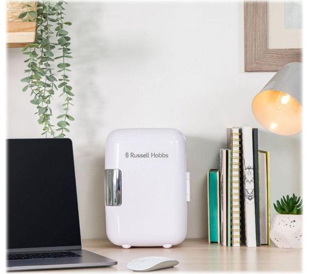 RUSSELL HOBBS Retro RH4CLR1001 Mini Cooler - White image number 6 of 9