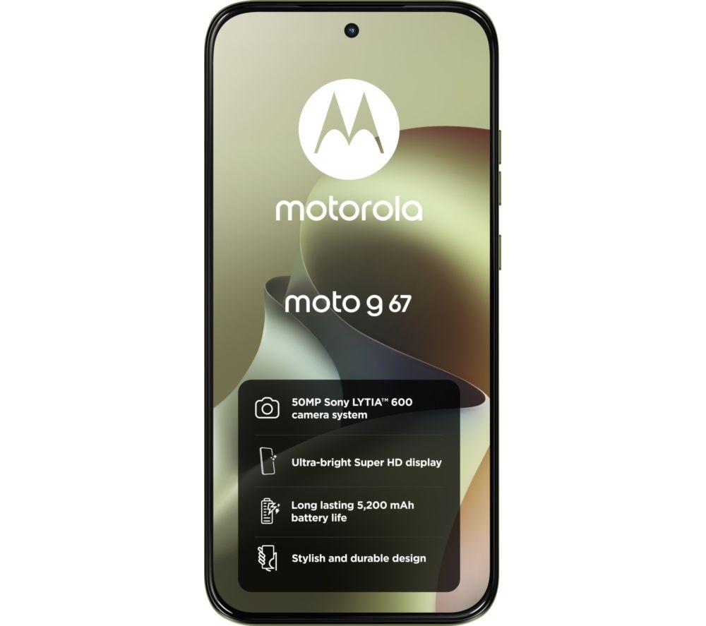 MOTOROLA Moto G67 5G - 128 GB, Nile image number 4 of 12