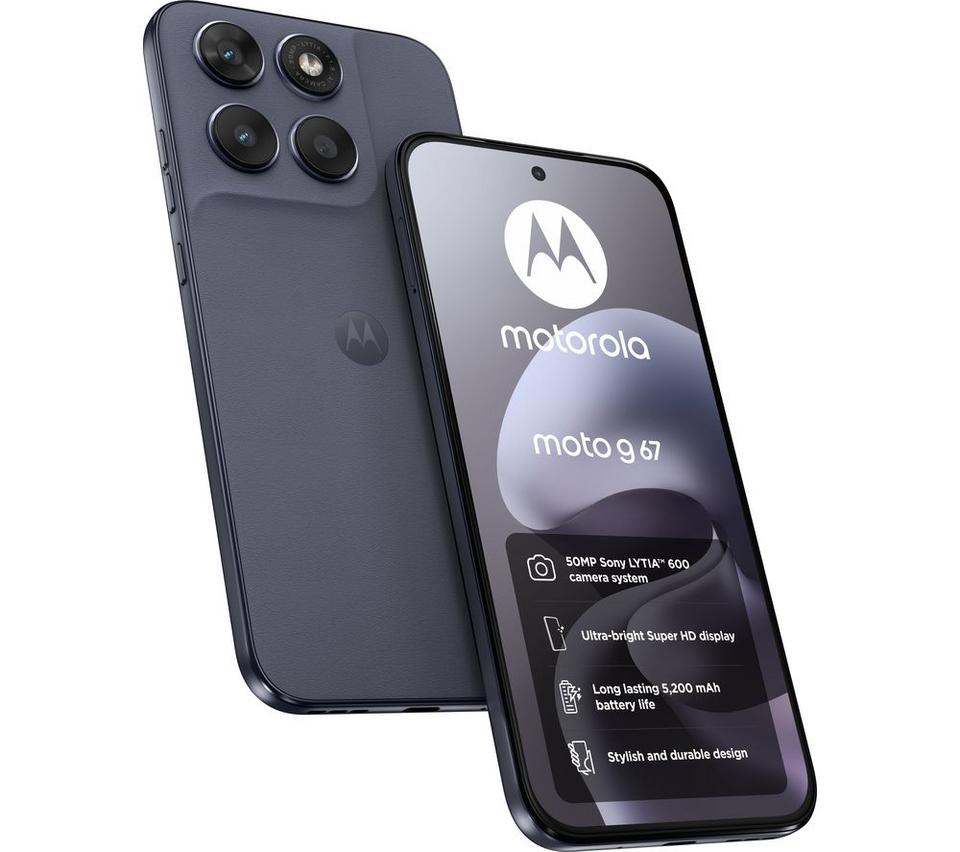 MOTOROLA Moto G67 5G - 128 GB, Arctic Seal