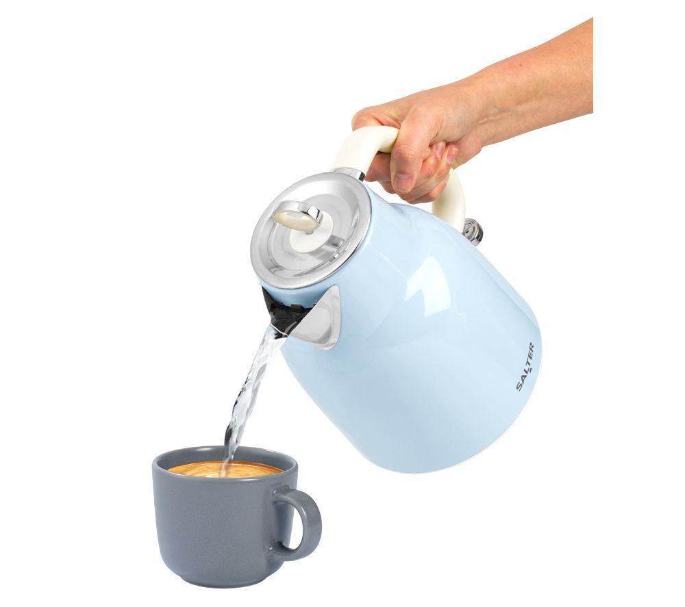 SALTER COMBO-9066 Retro Kettle & 2-Slice Toaster Bundle - Blue image number 2 of 8