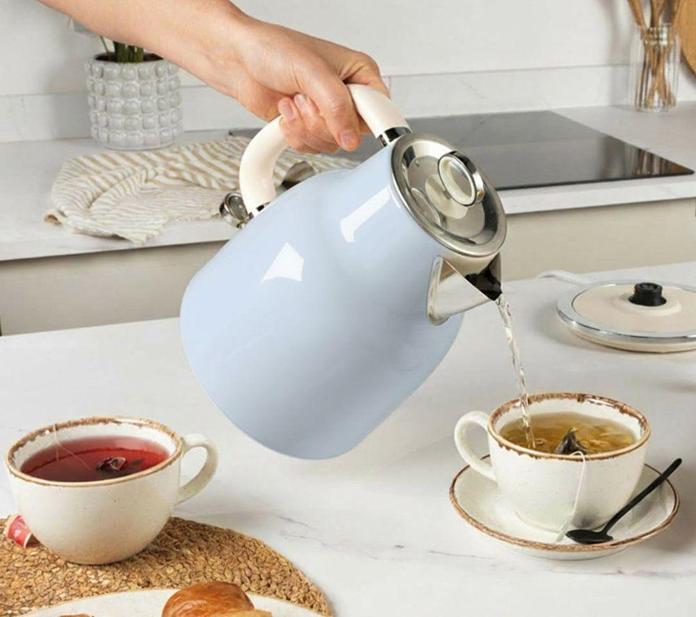 SALTER COMBO-9066 Retro Kettle & 2-Slice Toaster Bundle - Blue image number 7 of 8