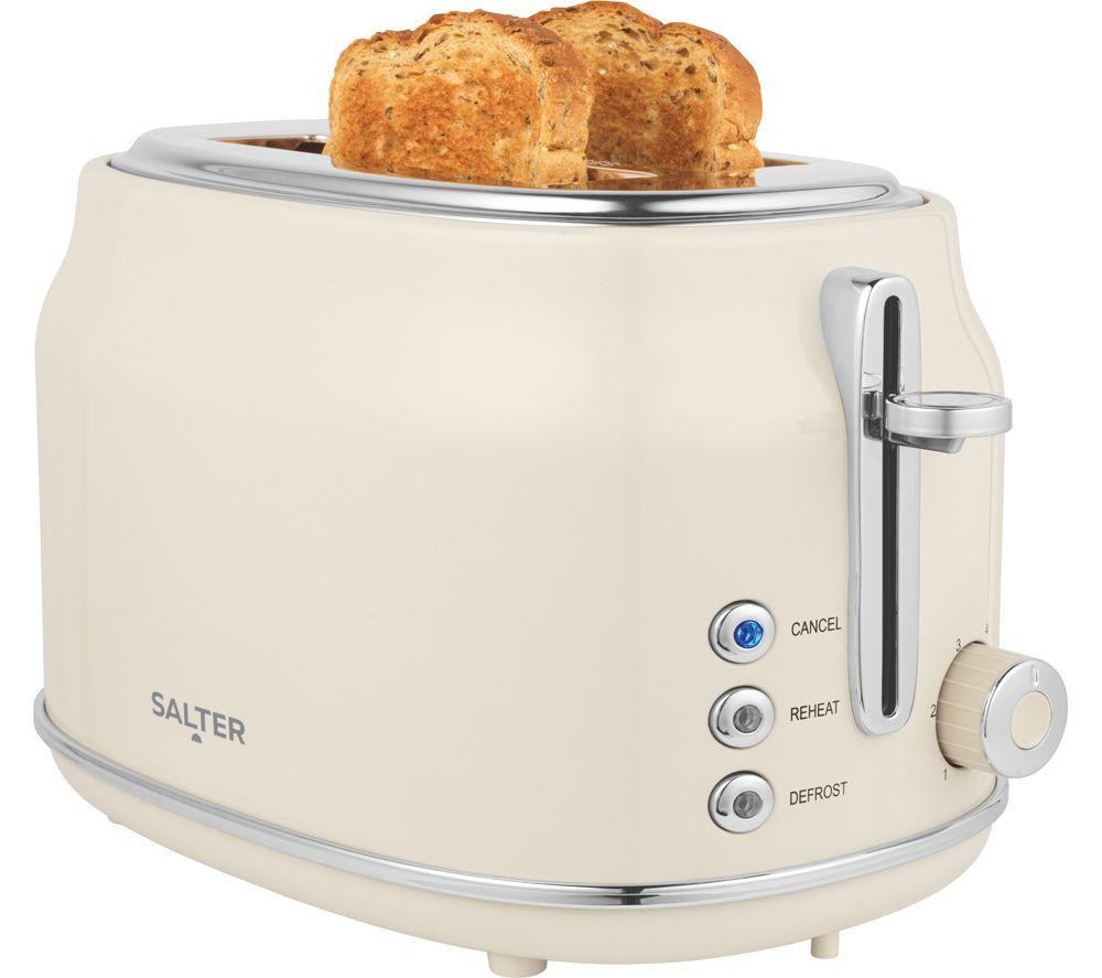 SALTER COMBO-9064 Retro Kettle & 2-Slice Toaster Bundle - Cream image number 5 of 7