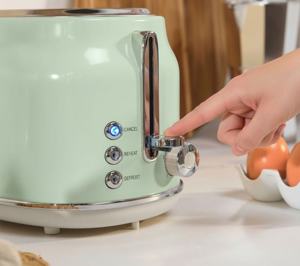 SALTER COMBO-9069 Retro Kettle & 2-Slice Toaster Bundle - Green image number 4 of 9