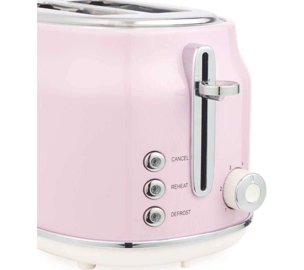 SALTER COMBO-9766 Retro Jug Kettle and 2-Slice Toaster Bundle - Pink image number 3 of 8