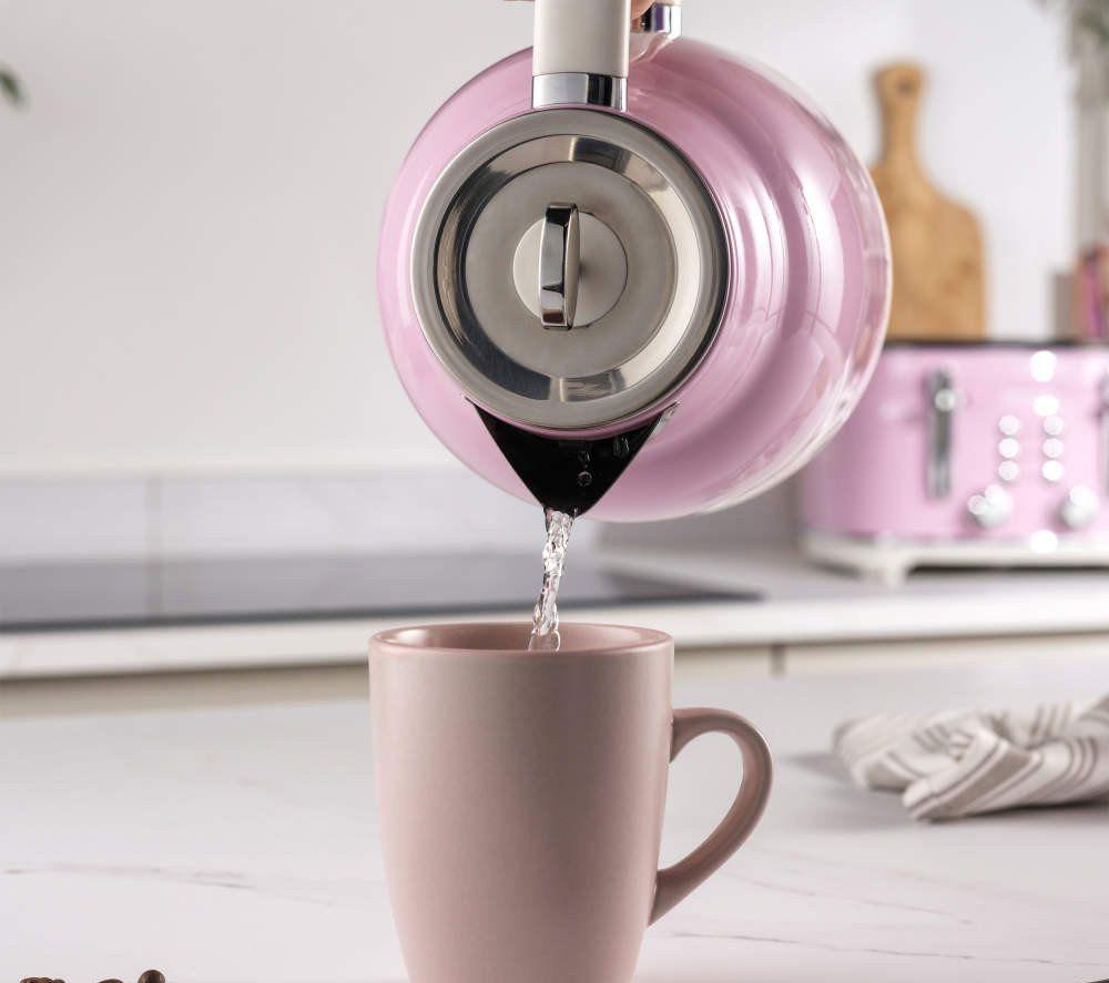 SALTER COMBO-9766 Retro Jug Kettle and 2-Slice Toaster Bundle - Pink image number 7 of 8