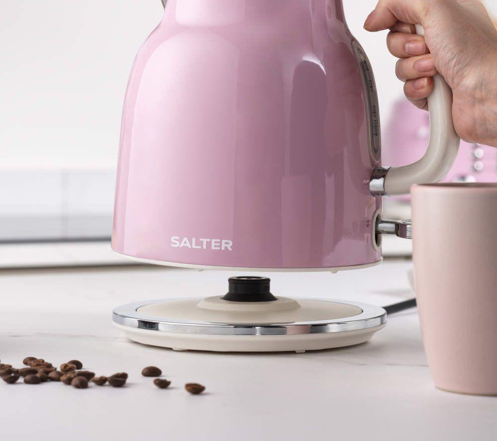 SALTER COMBO-9766 Retro Jug Kettle and 2-Slice Toaster Bundle - Pink image number 8 of 8