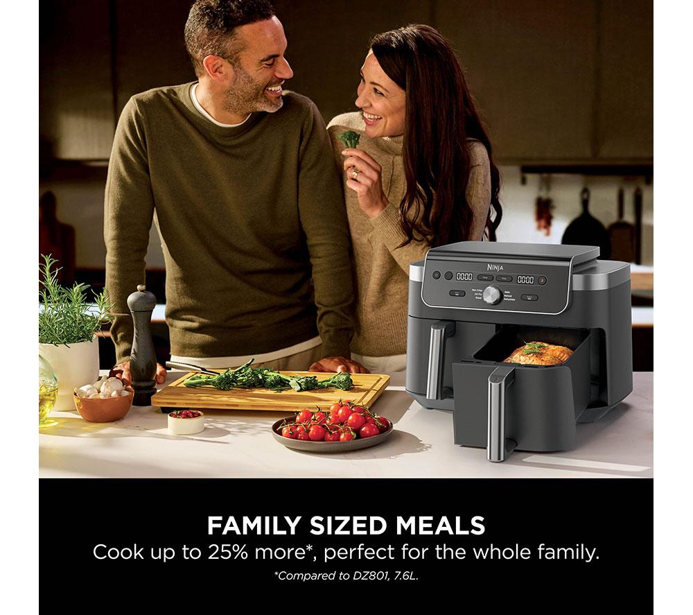 NINJA 6-in-1 DualZone XL DZ901UK 9.5L Air Fryer &ndash; Grey image number 7 of 11