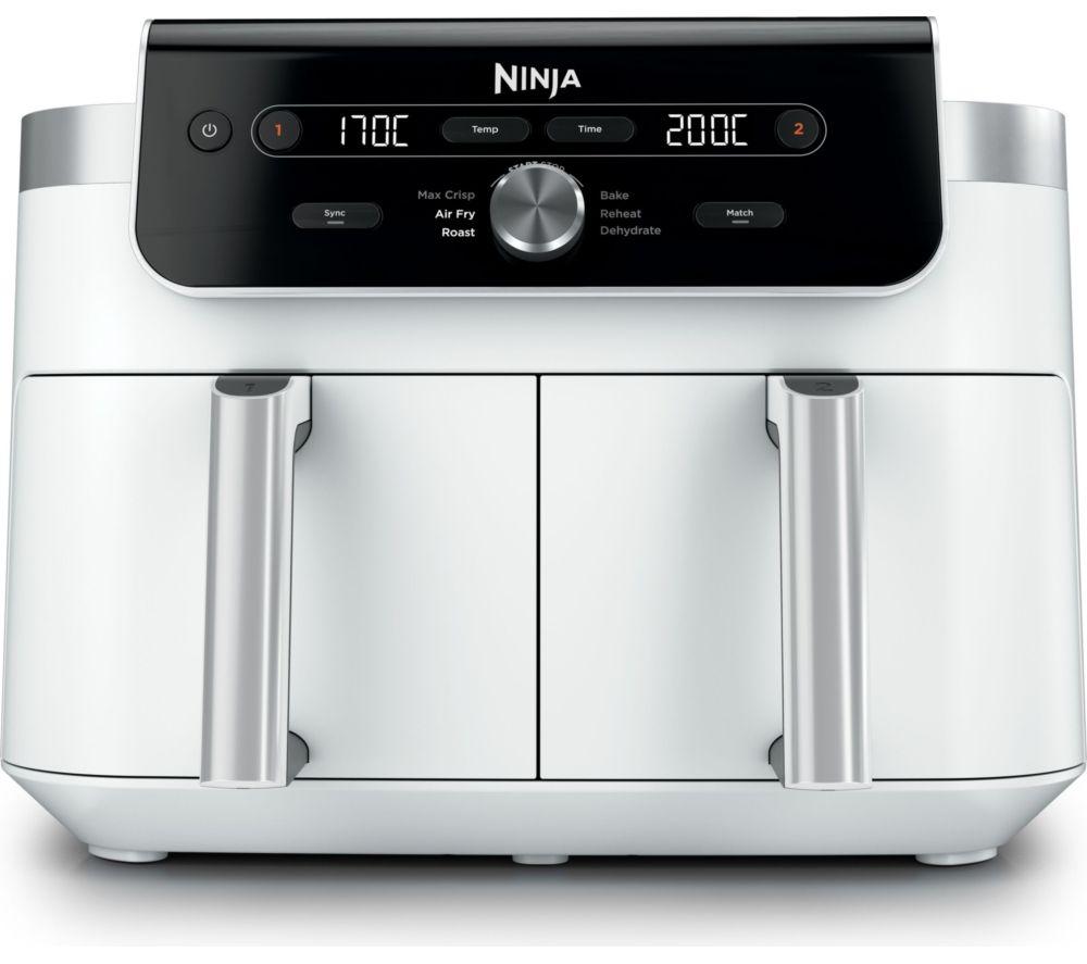 NINJA 6-in-1 DualZone XL DZ901UKWH 9.5L Air Fryer   White