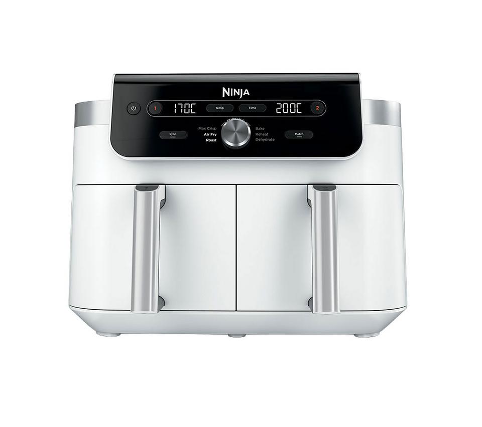 NINJA 6-in-1 DualZone XL DZ901UKWH 9.5L Air Fryer – White