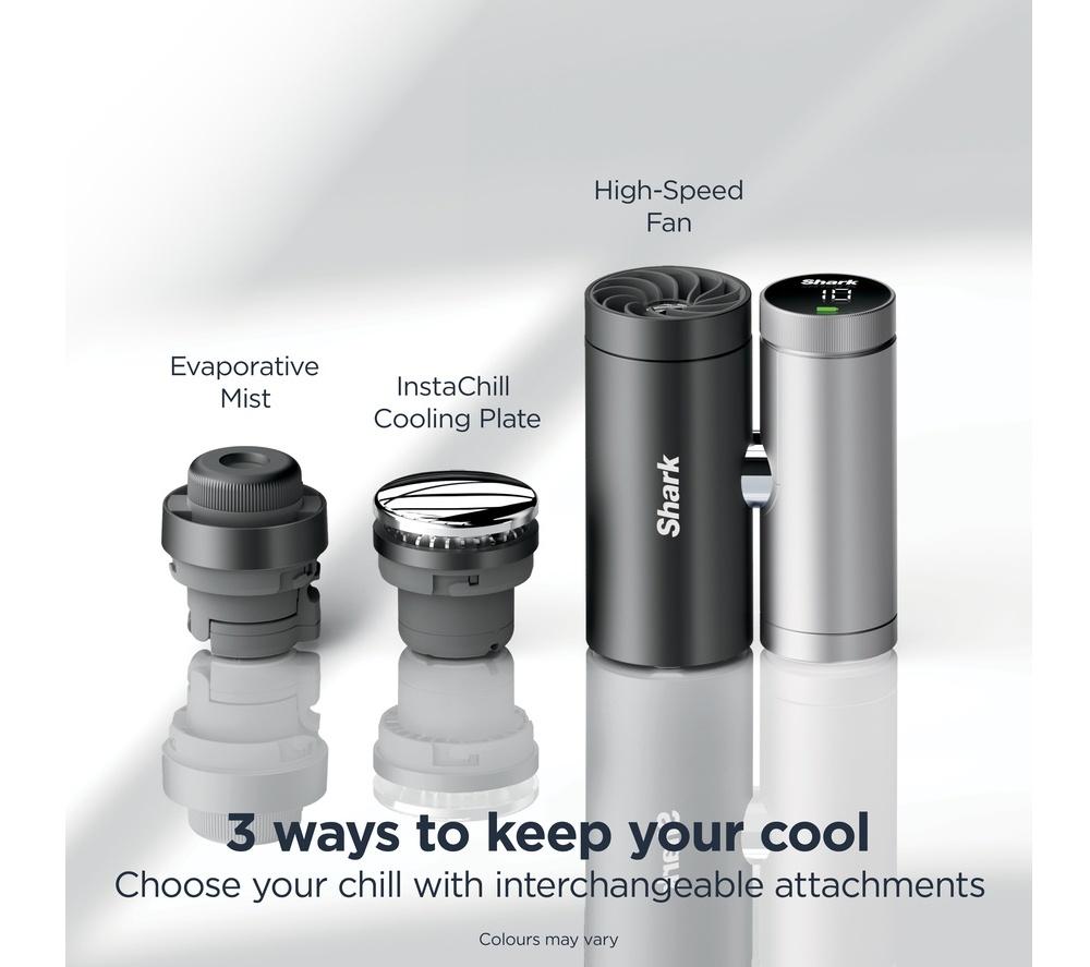 SHARK ChillPill FA022UKBL 3-in-1 Fan, Mist & InstaChill System - Glacier image number 3 of 10