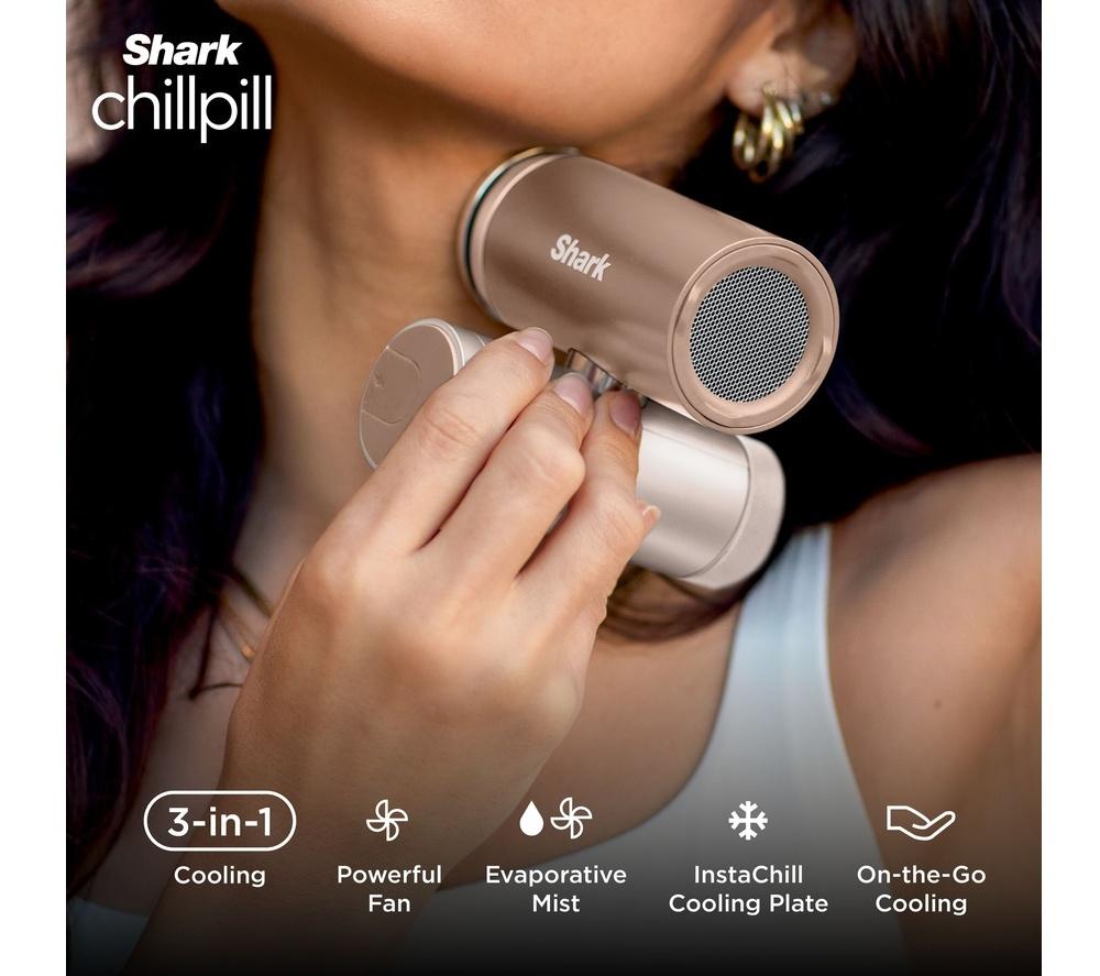 SHARK ChillPill FA022UKBR 3-in-1 Fan, Mist & InstaChill System - Iced Latte image number 2 of 10