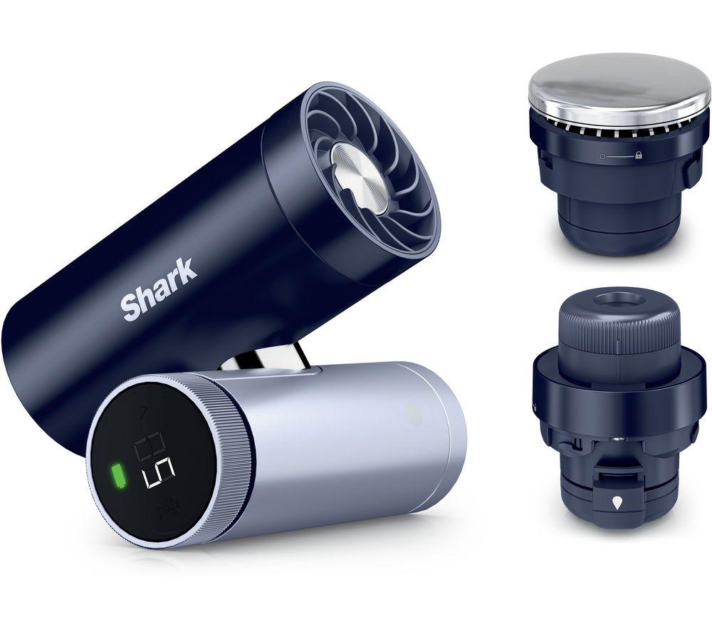 SHARK ChillPill FA025UK 3-in-1 Fan, Mist & InstaChill System with Travel Case - Midnight