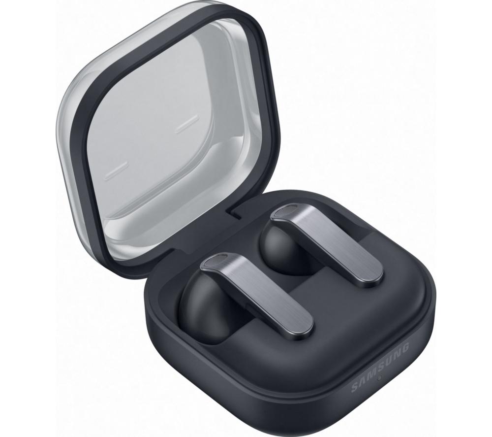 SAMSUNG Galaxy Buds4 Wireless Bluetooth Noise-Cancelling Earbuds - Black image number 6 of 7