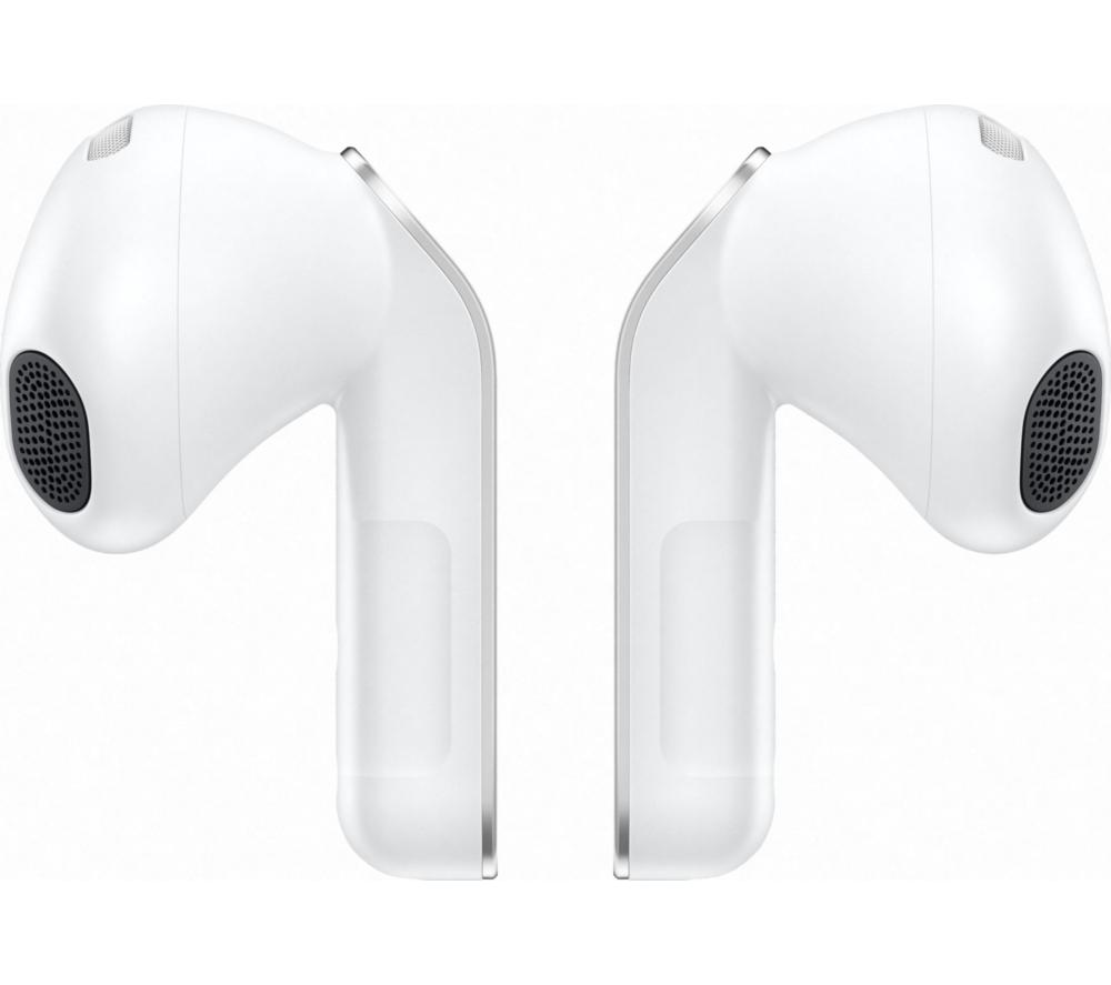 SAMSUNG Galaxy Buds4 Wireless Bluetooth Noise-Cancelling Earbuds - White image number 3 of 7