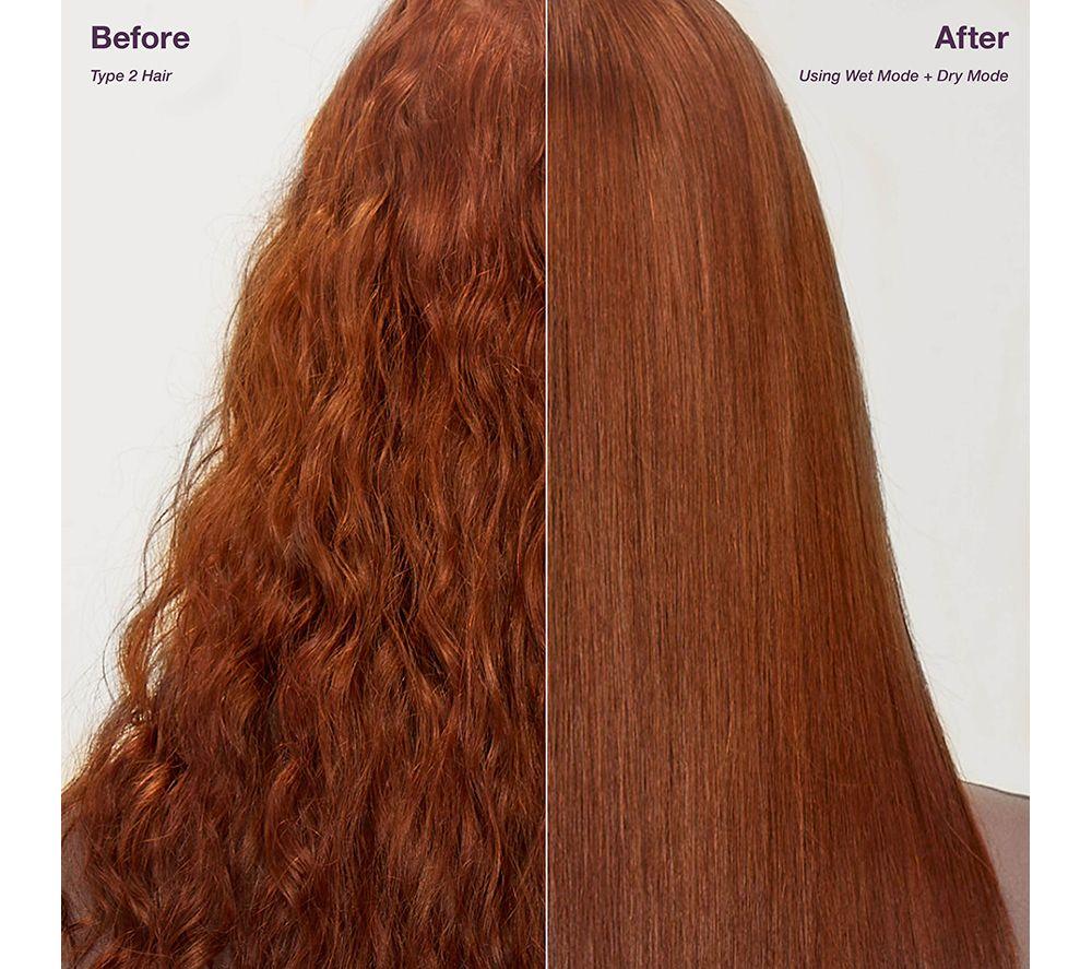 SHARK SilkiPro Straight HT401UKPU Hair Straightener & Dryer - Plum Satin image number 7 of 15